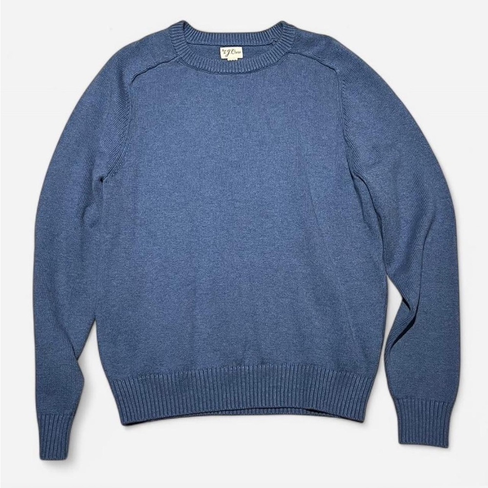 J. Crew Blue Knit Sweater - Size Large